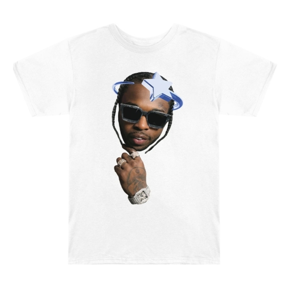 Pop smoke X Vlone tee
